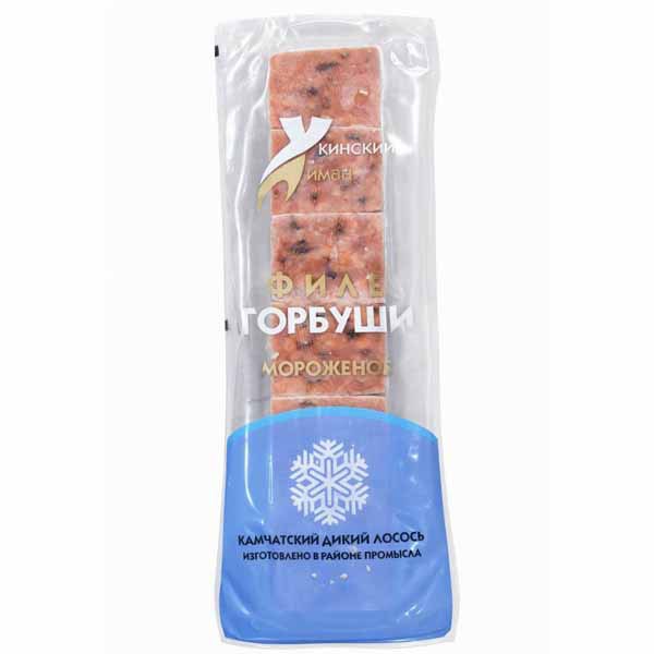 Филе горбуши без кожи и костей замороженное 650гр